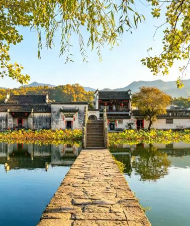5D4N • Huangshan Scenic Area + Hongcun Scenic Area + Xidi Scenic Area + Huizhou Ancient City + Tangmo Scenic Area + Xixinan