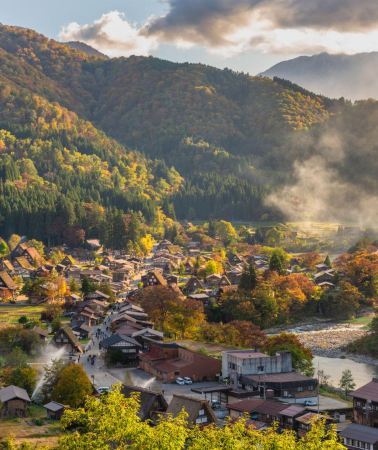 4天3晚 • 日本中部山岳｜名古屋進出 + 下呂溫泉 + 上高地健行（4月中旬至11月中旬開放） + 高山 + 白川鄉世界遺產合掌村