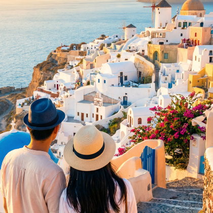 希腊雅典+米克诺斯城+克里特岛+圣托里尼13日跟团游