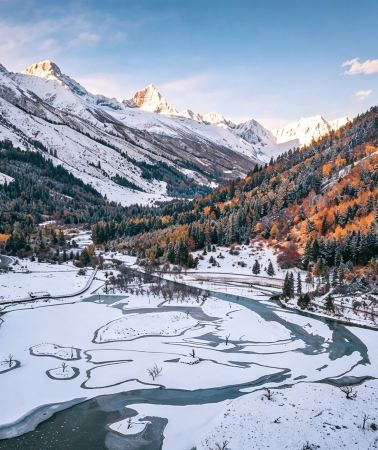 5D4N • West Sichuan winter alpine ice & snow circuit: Siguniang, Moshi, Yuzixi, Xinduqiao, Tagong, Xiling Snow Mountain + 2 nights In-resort stay at Xiling, iconic route for snow & outdoor enthusiasts