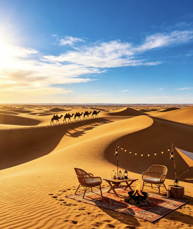 4D3N • Yinchuan + Zhongwei+Enjoy a camel ride and stargazing camping
