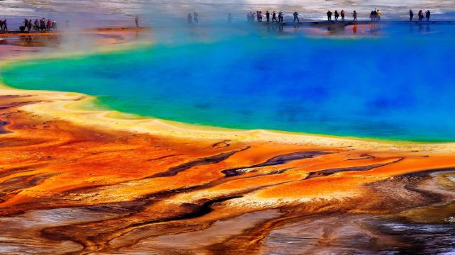 <7天>【配置拉满！拉斯段陆地头等舱+住黄石小木屋+1晚拉斯五星酒店】·32人团·4大国家公园2大网红摄影地：3天2晚黄石15景+大峡谷+羚羊彩穴+布莱斯+洛杉矶+免费接送机|木屋团+五星枫丹白露