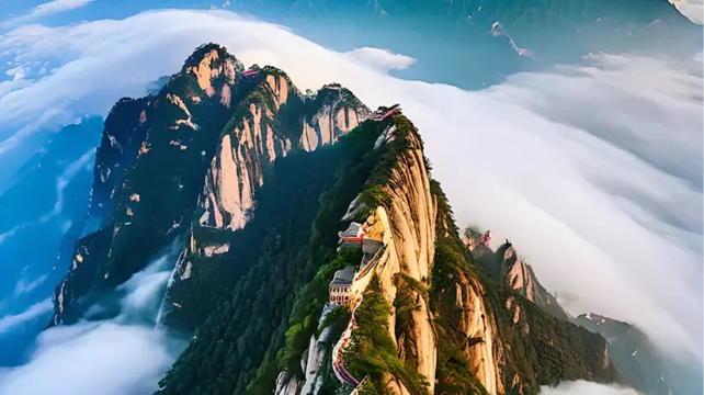 西安+兵马俑+华山5日4晚跟团游·赠千古情演出+限时10人团+头等舱大巴+西安博物院独立讲解+汉服夜游不夜城+首尾自由行