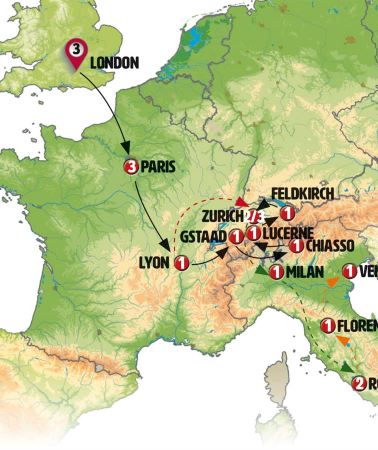 16D15N • Spectacular Europe End Venice