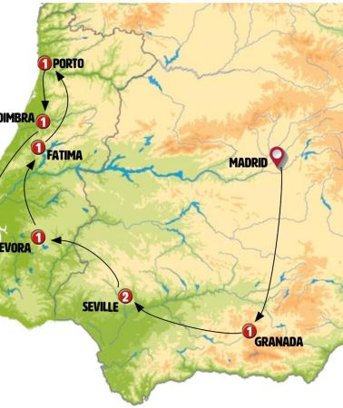 10D9N • Andalusia and Portugal completely (Without Alhambra)