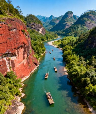 7D6N • Quanzhou + Xiamen + Wuyi Mountain + Fujian Tulou + Gulangyu