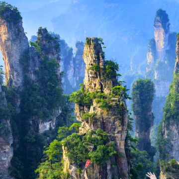 张家界+武陵源+大峡谷+天门山4日3晚私家团