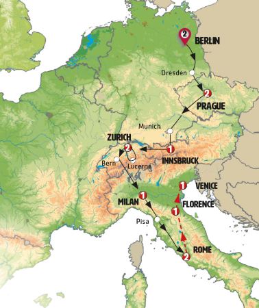11D10N • From Berlin to Rome