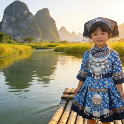 广西南宁+百色+浩坤湖+通灵大峡谷+明仕田园+钦州+三娘湾6日5晚拼小团