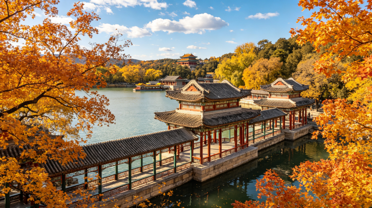 4-Day Golden autumn journey in Beijing: Palace Museum + Mutianyu Great Wall + Temple of Heaven + Summer Palace + Jingshan Park + Shichahai: Holiday Inn Stay & Complimentary Hutong Rickshaw Tour