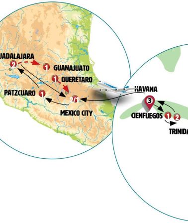 13D12N • Colors of Cuba and Mexico
