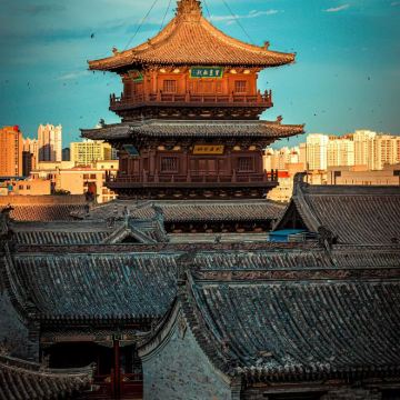 山西太原+五台山+大同+平遥县+壶口瀑布6日5晚跟团游