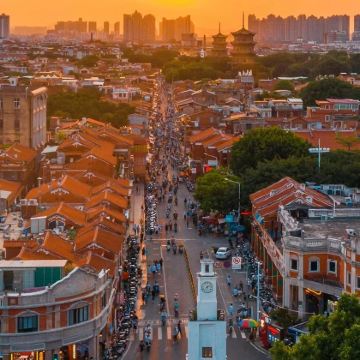泉州+晋江梧林传统村落+洛伽寺+蟳埔村+泉州开元寺+泉州西街4日3晚拼小团