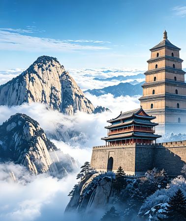 5天4晚 • 秦始皇帝陵博物院 · 西嶽華山 · 西安博物院  · 大雁塔 