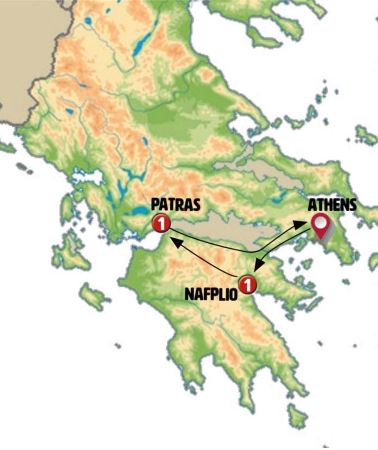 3D2N • Peloponnese and Saronic Islands