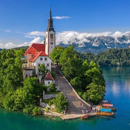 的里雅斯特+皮兰+布莱德+哈尔施塔特+多洛米蒂山脉8日7晚私家团