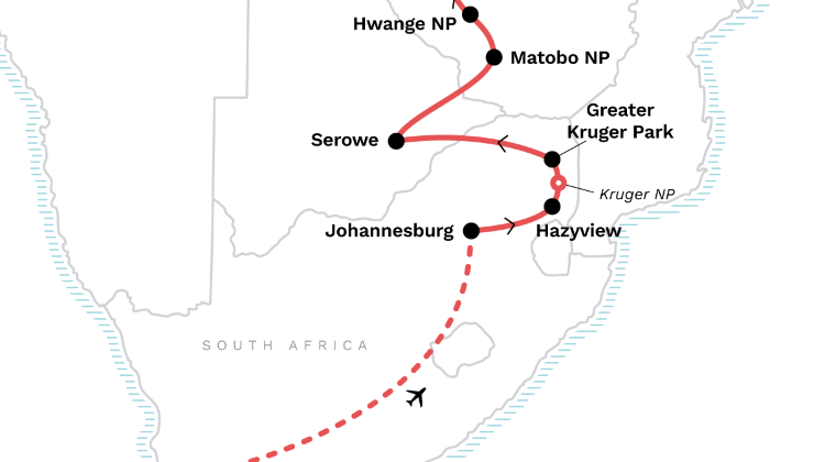 13-Day Cape Town to Victoria Falls Tour·Included Internal Flight, Soweto Bike Tour & Full-Day Kruger Safari