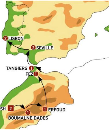 11D10N • From Marrakesh to Lisbon