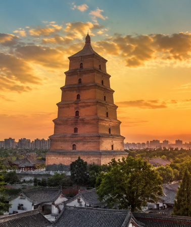 7D6N • Xi'an + Luoyang + Giant Wild Goose Pagoda + Emperor Qinshihuang's Mausoleum Site Museum + Longmen Grottoes