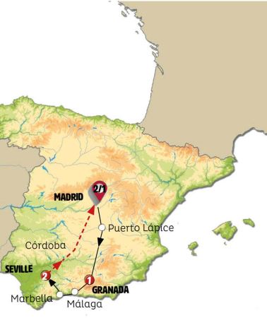 7D6N • An Andalusian Story GO