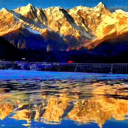 中国西藏林芝雅鲁藏布大峡谷+卡定沟天佛瀑布+鲁朗林海+巴松措3日2晚自由行