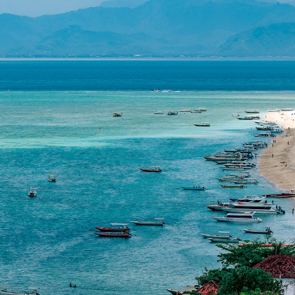 印度尼西亚巴厘岛+赛武千层瀑布+布罗莫火山+佩妮达岛8日7晚拼小团