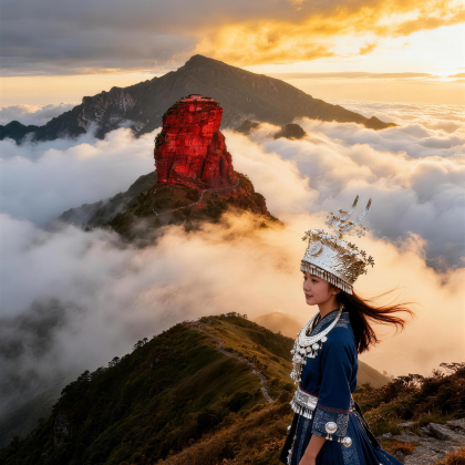 贵州黄果树景区+梵净山+镇远县+西江千户苗寨+荔波6日5晚拼小团