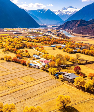 9D8N • Lhasa + Nyingchi + Basomtso + Potala Palace + Shigatse + Yamdrok Yumtso: Includes train tickets, custom itinerary & admission letter