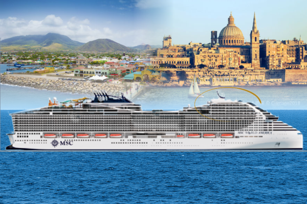 28 hari · Mediterania · Genoa - Eropa - Amerika Utara - Fort De France