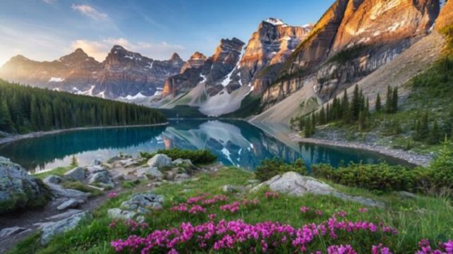 4-Day Canadian Rockies Summer Tour from Calgary · Banff, Lake Louise, Columbia Icefield & Jasper