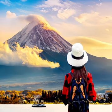 日本大阪+东京+京都+富士山7日6晚拼小团