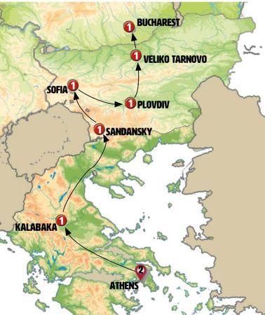 9D8N • From Athens to Bucharest
