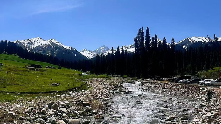 新疆乌鲁木齐+喀纳斯+禾木风景区7日6晚私家团·畅玩新疆|含门票真纯玩春季升级喀禾赛VIP直通车|好司机省心游|赠送无人机航拍|赏溪流+白桦林+赛湖解锁新体验，即使山高水长，我也要赴你惊鸿一面之约