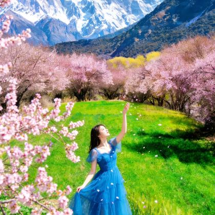 中国西藏昌都来古冰川+林芝雅鲁藏布大峡谷+然乌湖+巴松措+南迦巴瓦峰+佛掌沙丘7日6晚跟团游