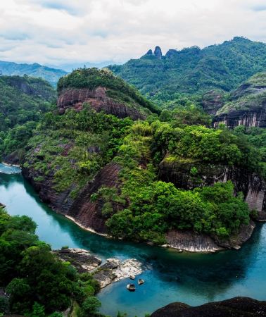 4D3N • Click ask & customize for adjustable itinerary - Mount Wuyi: Jiuqu River bamboo raft drifting & Tianyou Peak & Impression of Da Hong Pao