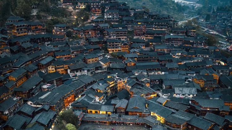 5D4N · Group Tours · Huangguoshu Scenic Area in Guizhou + Xijiang Qianhu Miao Village + Libo Xiaoqikong Scenic Area + Qingyan Ancient Town