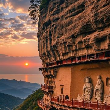 兰州+刘家峡+拉卜楞寺+郭莽湿地+若尔盖+扎尕那+官鹅沟大景区+天水+麦积山石窟10日9晚私家团