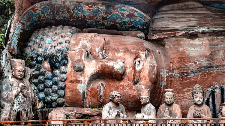 Chongqing + Wulong District + Dazu District + Three Natural Bridges + Longshuixia Fissure Gorge Cleft + Dazu Rock Carvings