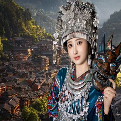 贵州黄果树景区+荔波+万峰林景区+马岭河峡谷景区+西江千户苗寨6日5晚跟团游