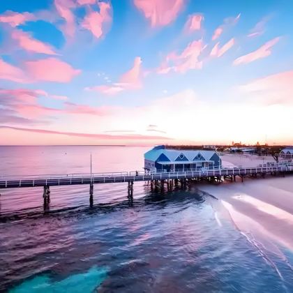 澳大利亚珀斯+兰斯林白沙丘+尖峰石阵+巴瑟尔顿栈桥7日6晚私家团