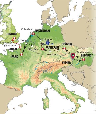 11D10N • From East to West