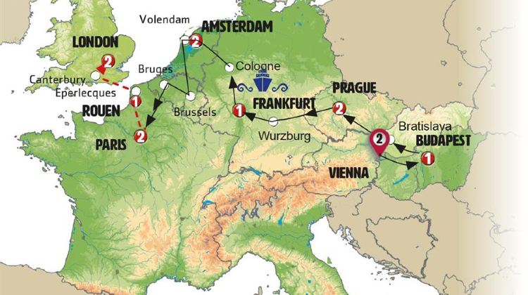 14-Day From East to West with London