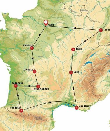 11D10N • Enchanted France