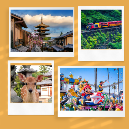 主题营地·日本关西7天游学冬令营|穿越千年古都，探索未来科技|京都|奈良|体验日本扎柒或手工和纸制作感受匠人精神|京都荼道感受和敬清寂|寿司制作食育文化学习|博物馆与科学馆驾驶体验|神户海洋馆|可独立或亲子出行