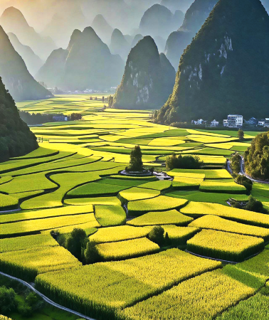 6D5N•Guiyang + Huangguoshu Waterfall + Wumeng grass plain + Wanfenglin Scenic Area + Maling River Canyon