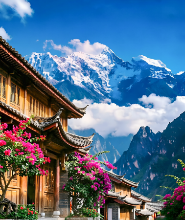 6D5N • Explore Shangri La and Daocheng Yading · Visit the Old Town of Lijiang and Snow Mountain Holy Land