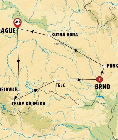 6D5N • Bohemia and Moravia II