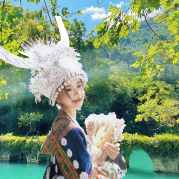 贵州黄果树景区+荔波+万峰林景区+马岭河峡谷景区+西江千户苗寨6日5晚跟团游