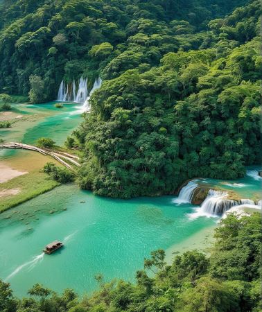 3D2N • Border vacation in Chongzuo: Sandieling Waterfall + Detian Transnational Waterfall + Mingshi Pastoral + Tongling Grand Canyon