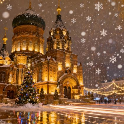 哈尔滨+长白山+延吉5日4晚拼小团